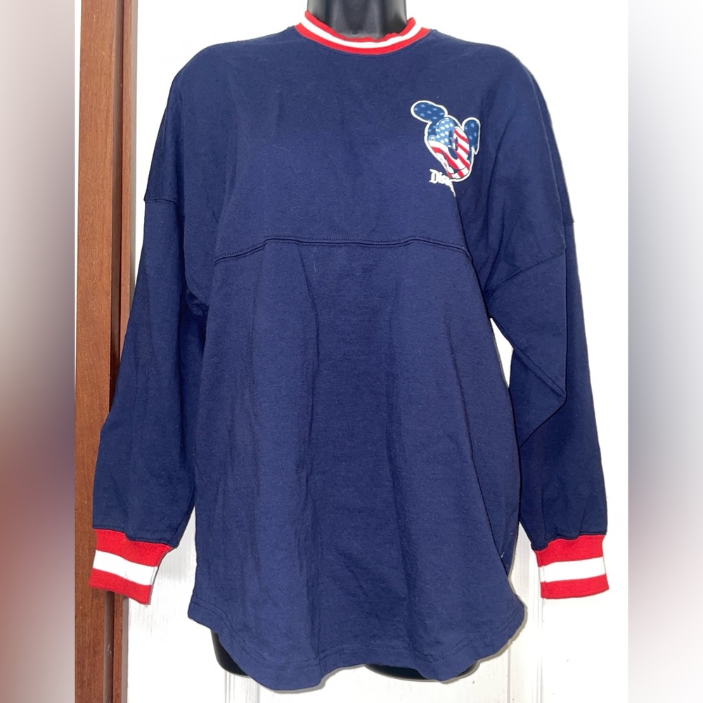 Disney Parks Disneyland Mickey Mouse Americana American flag spirit jersey